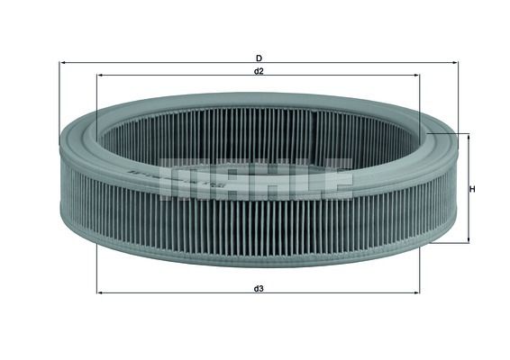 WILMINK GROUP Воздушный фильтр WG1216160